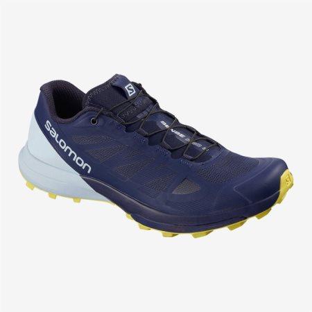 Scarpe Trail Running Salomon SENSE PRO 3 W Donna Blu Marino IT 7-D64